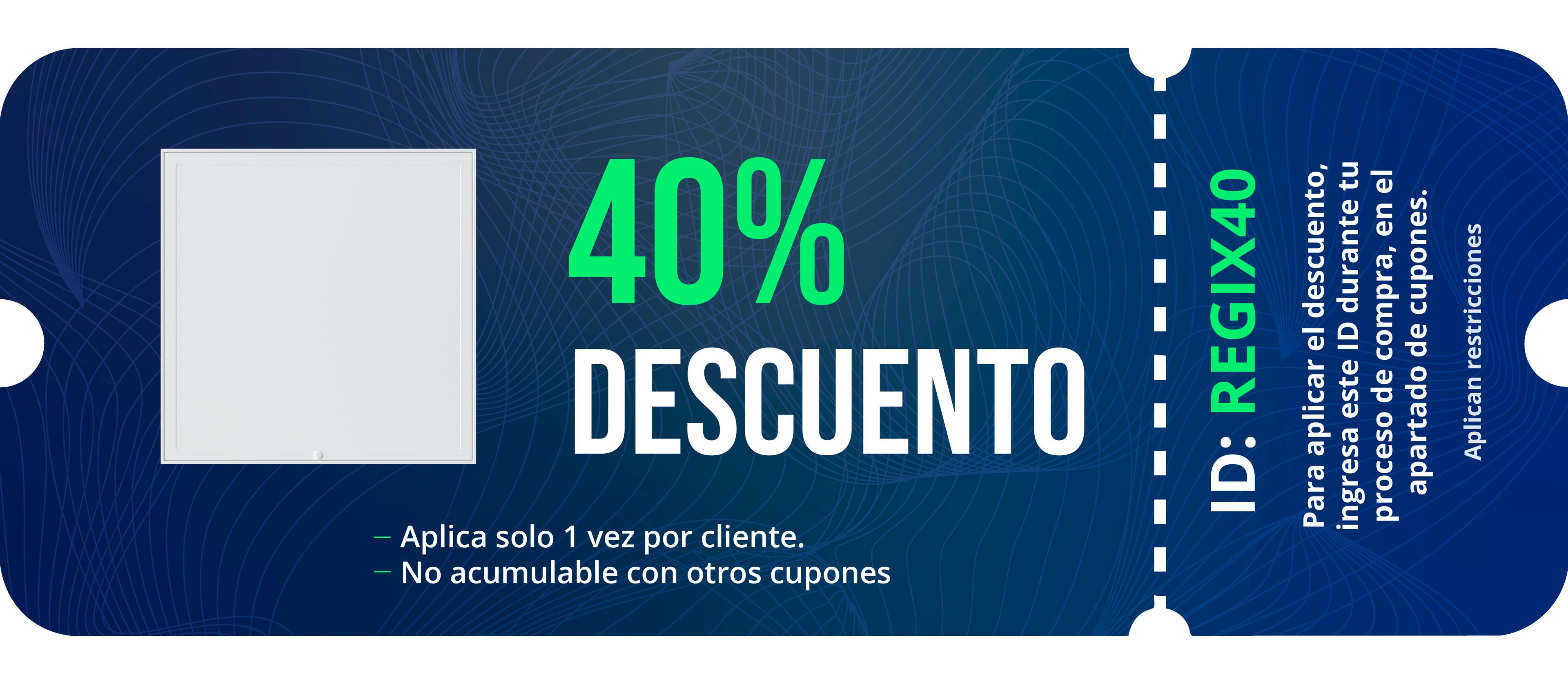 Carrusel 3. 40% descuento regix